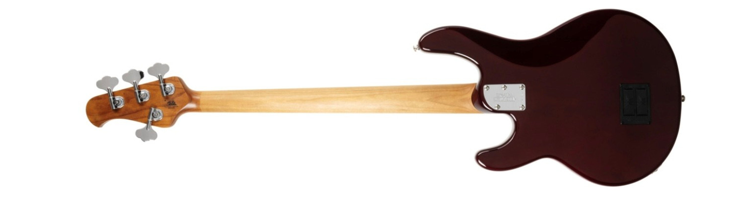 Ernie Ball Music Man StingRay 4 H Special, Translucent Oxblood