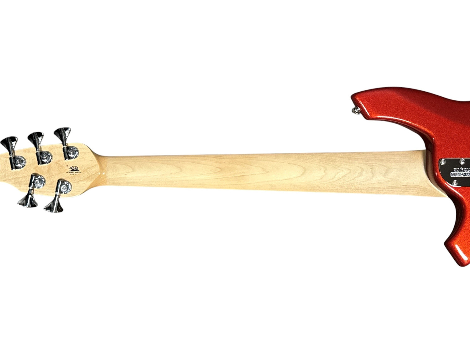 Ernie Ball Music Man Bongo 6 HH, Blood Orange / Rosewood *On Order