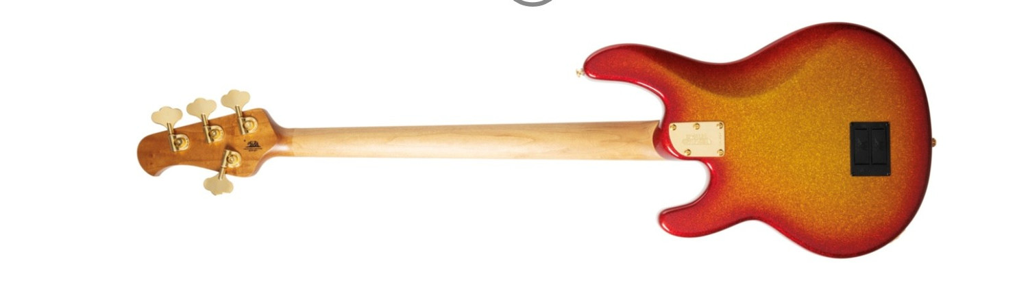 Ernie Ball Music Man StingRay 4 H Special, Cherry Punch / Ebony