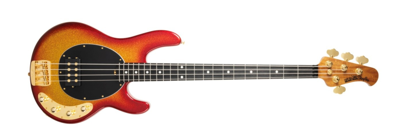 Ernie Ball Music Man StingRay 4 H Special, Cherry Punch / Ebony