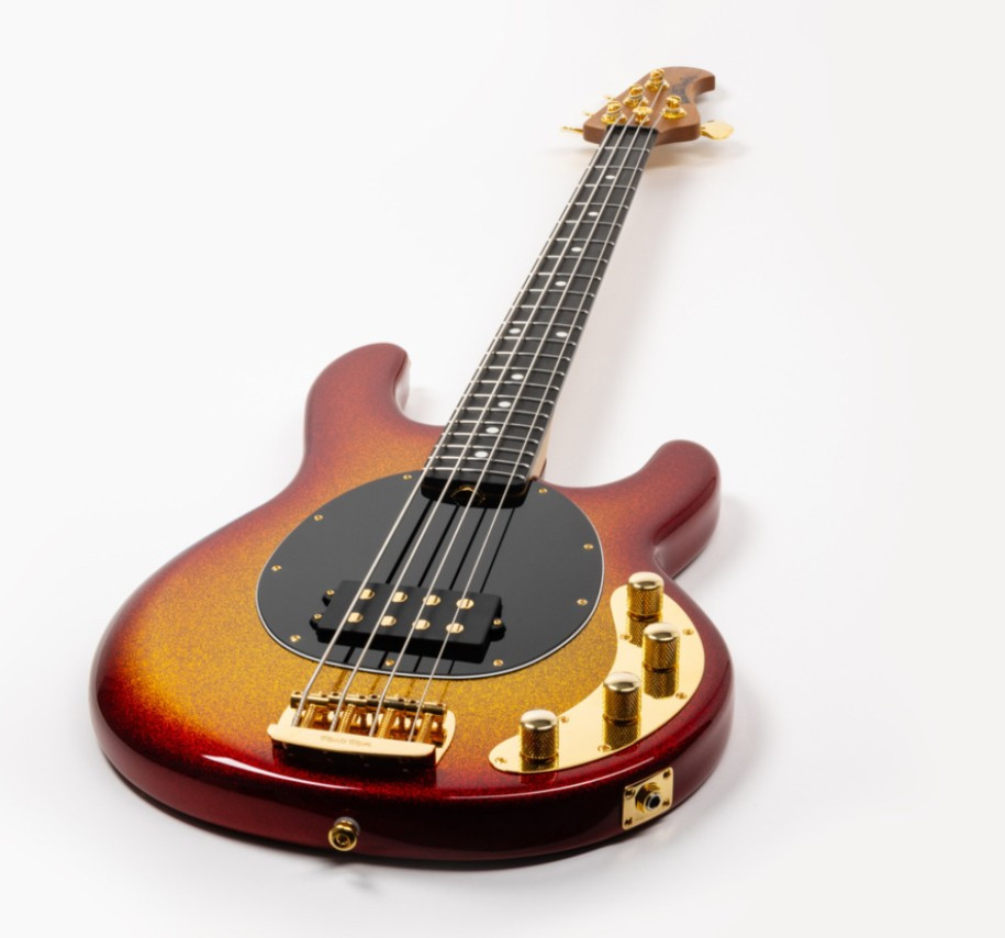 Ernie Ball Music Man StingRay 4 H Special, Cherry Punch / Ebony