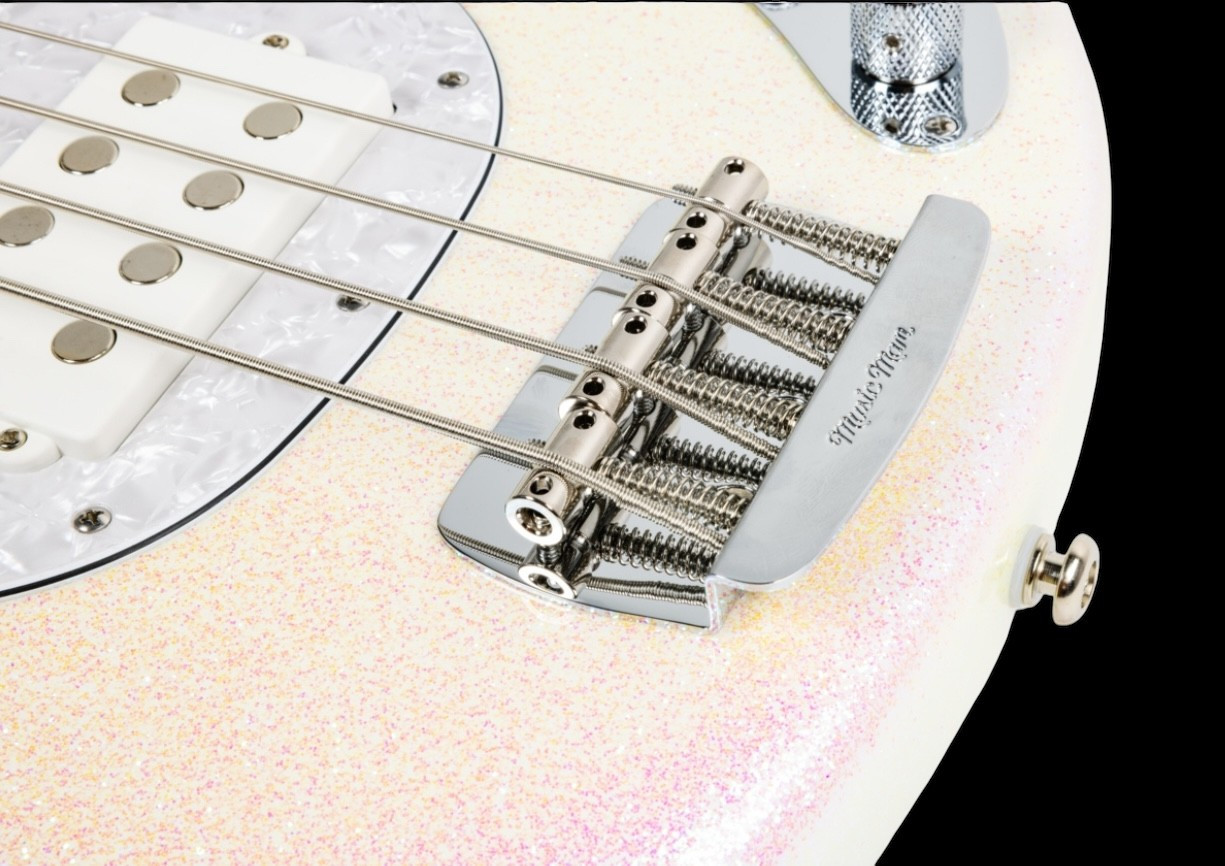 Ernie Ball Music Man StingRay 4 H Special, Dazzler / Roasted Maple