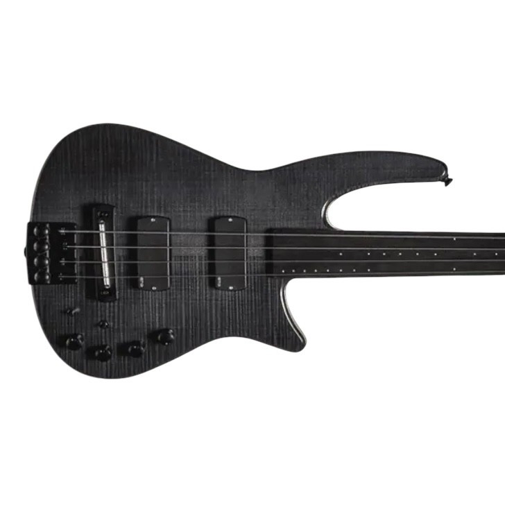 NS Design CR4 Radius Charcoal Stain Fretless