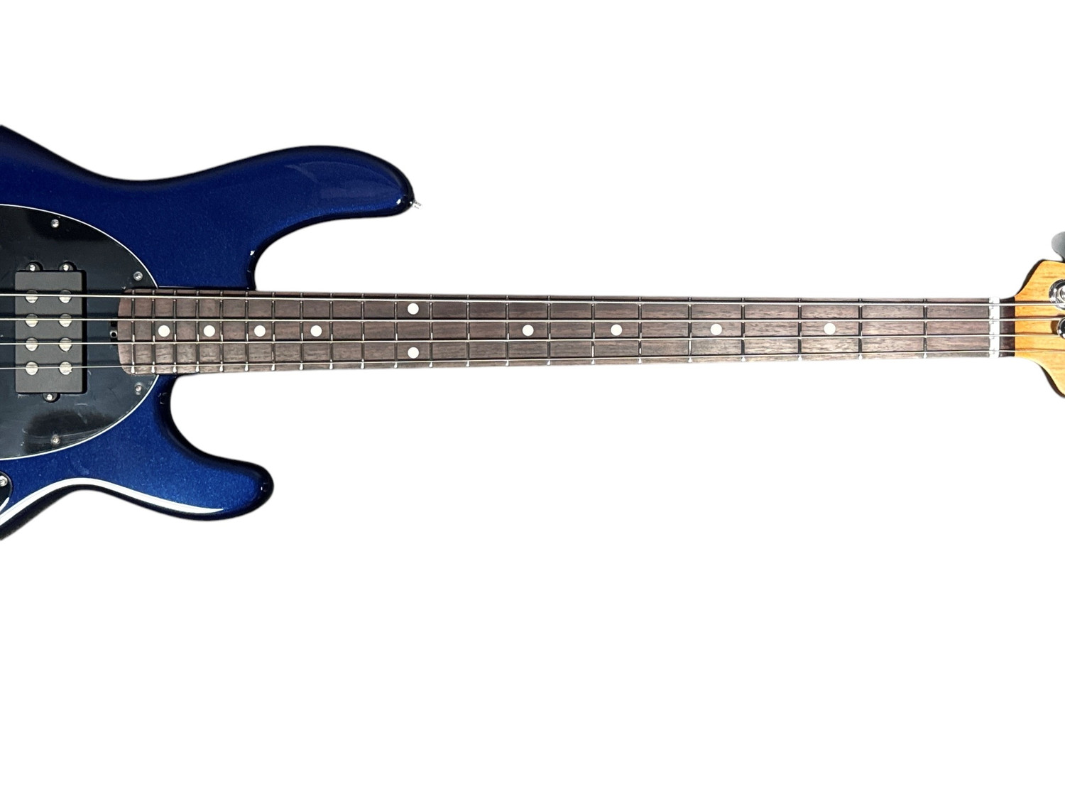 Ernie Ball Music Man StingRay 4 HH Special, Butane Blue / Rosewood