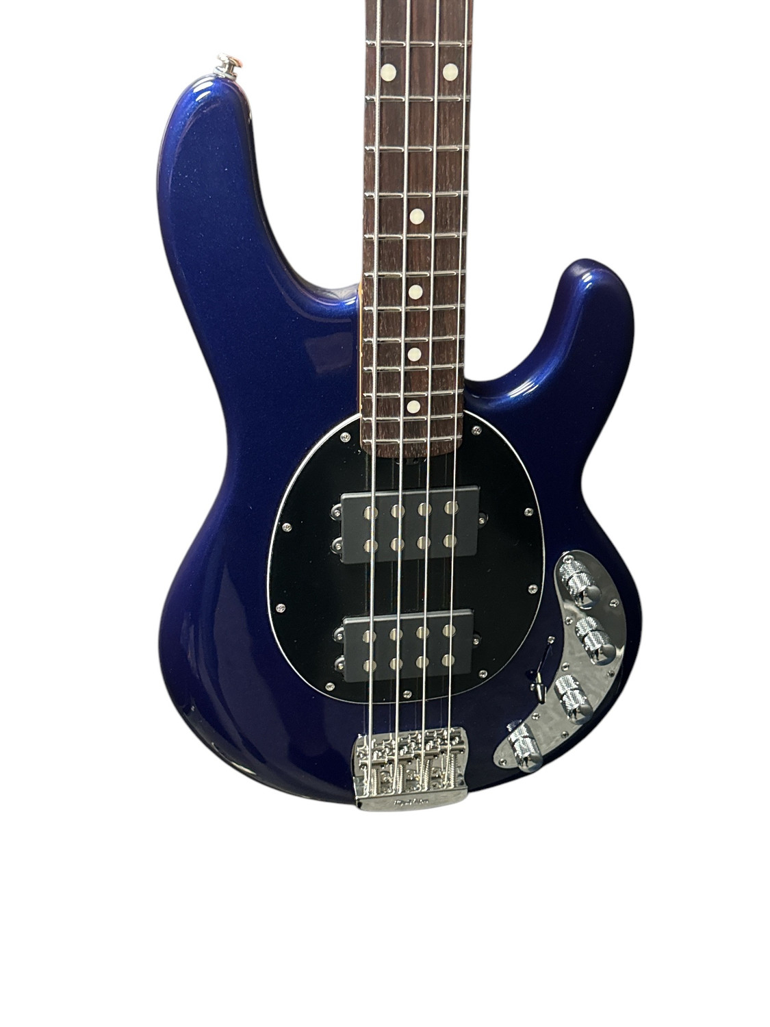 Ernie Ball Music Man StingRay 4 HH Special, Butane Blue / Rosewood