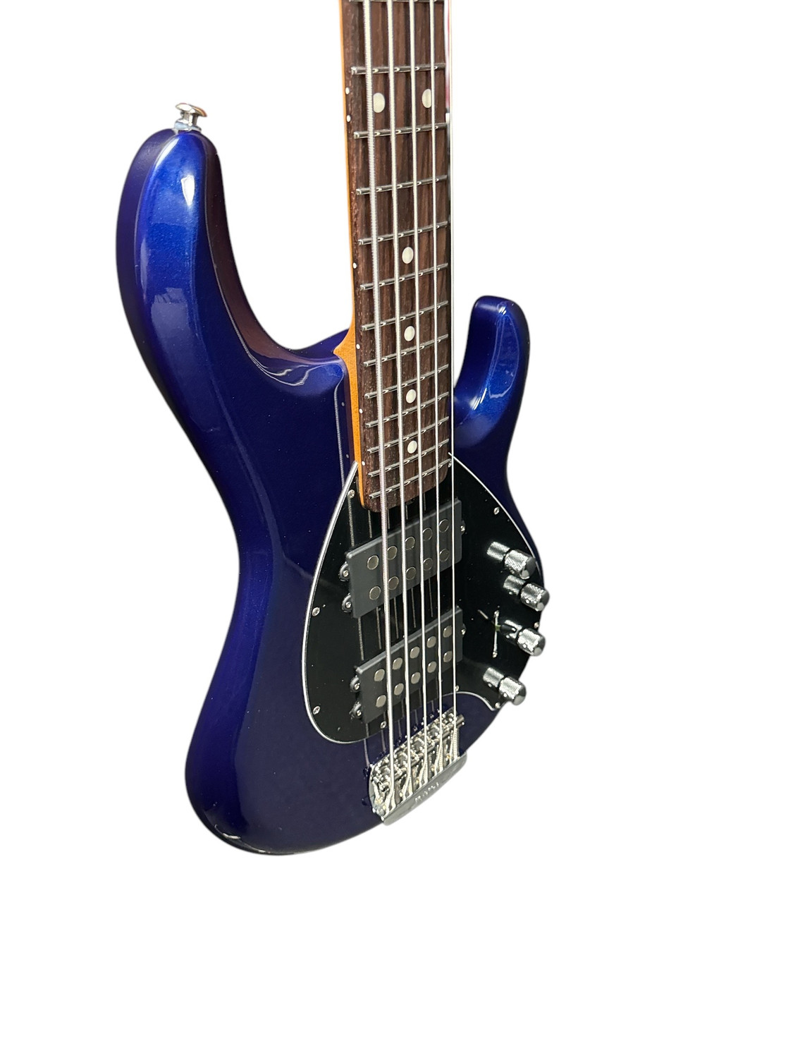 Ernie Ball Music Man StingRay 5 HH Special, Butane Blue / Rosewood