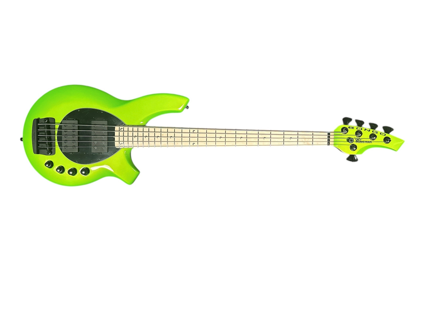 Ernie Ball Music Man Bongo 5 HH, Mantis Green / Maple *On Order
