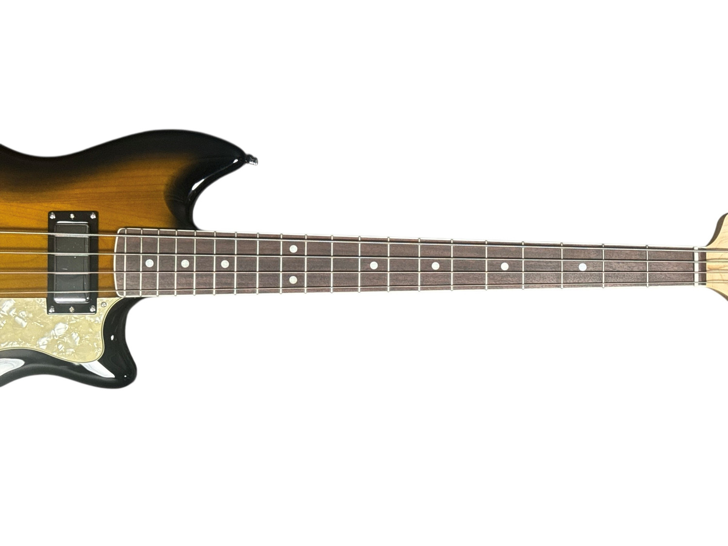Lakland Skyline HB-30 Short Scale Hollow Body, Sunburst / Pau