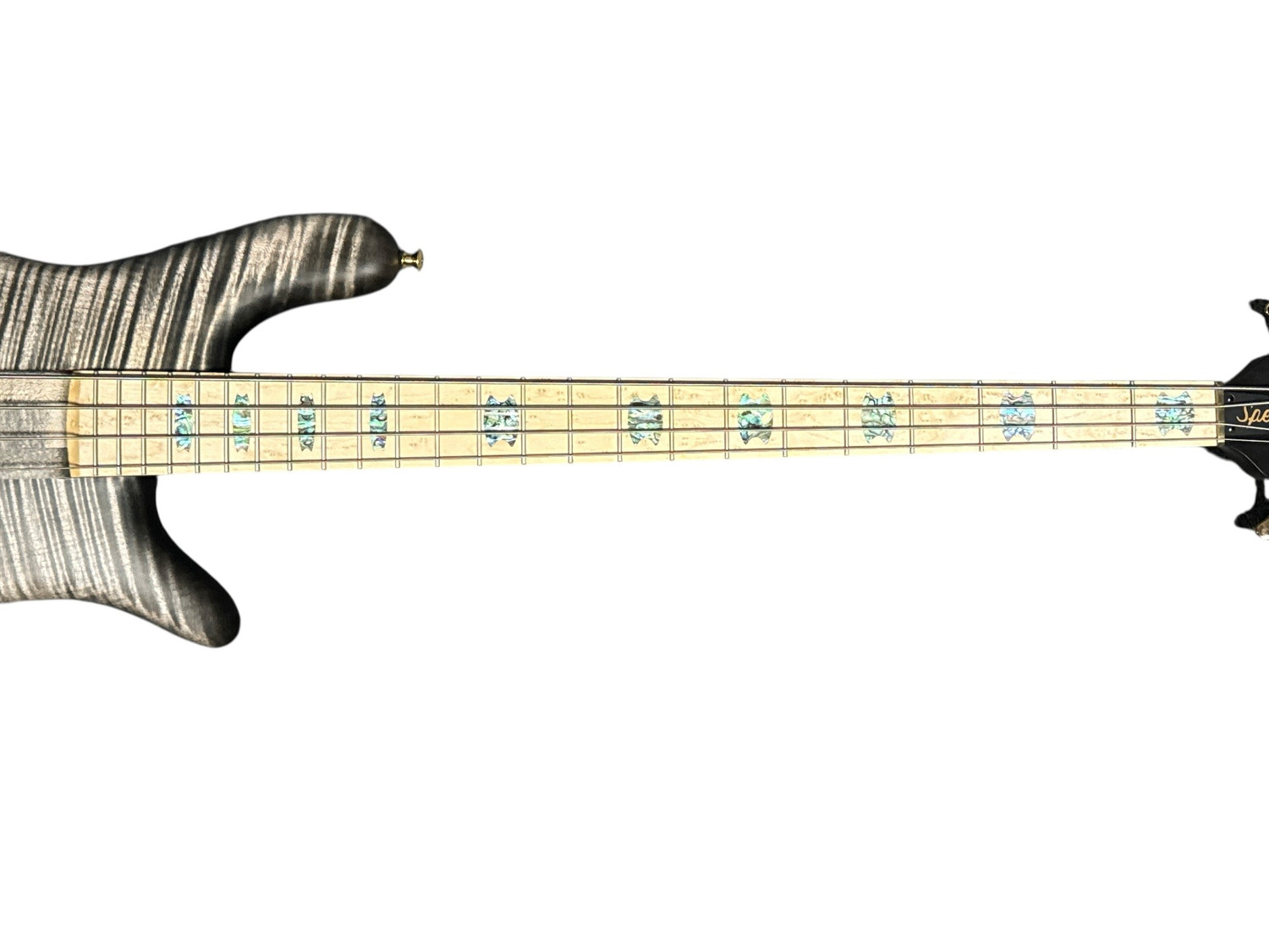 Spector USA NS-2, Super Faded Black (Oil Finish) / Birdseye Maple