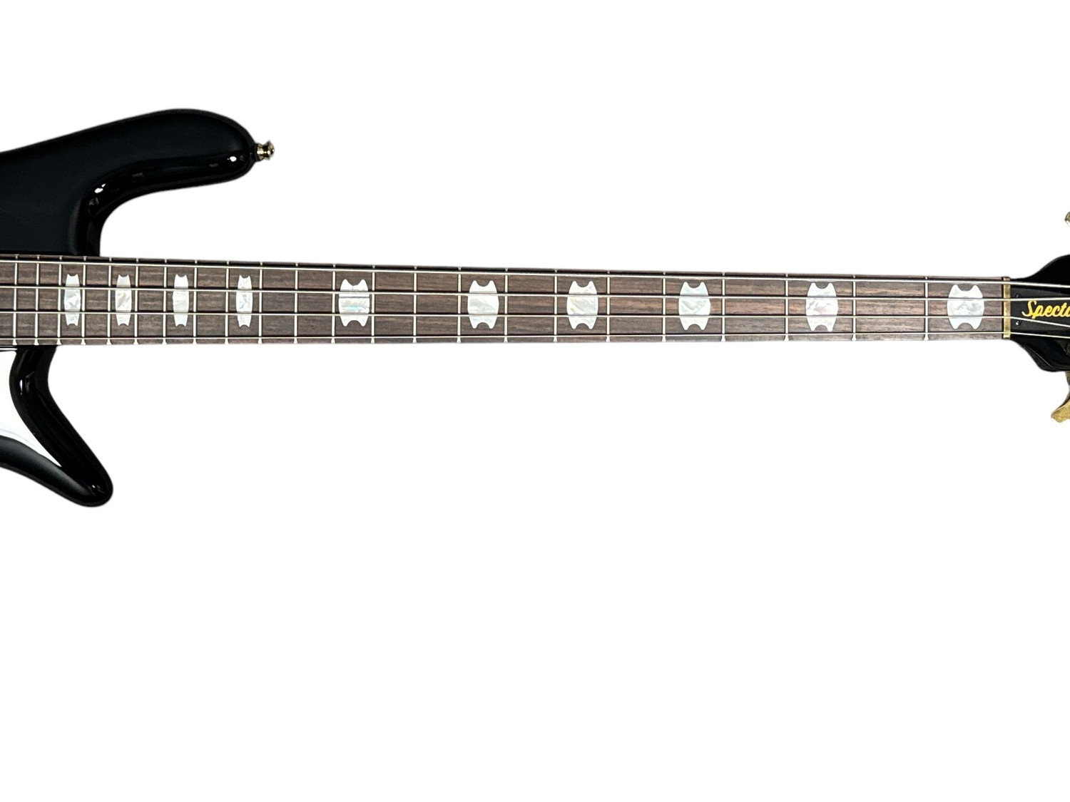 Spector Euro 4 Classic, Black Gloss / Rosewood and EMG's 8.3 LBS