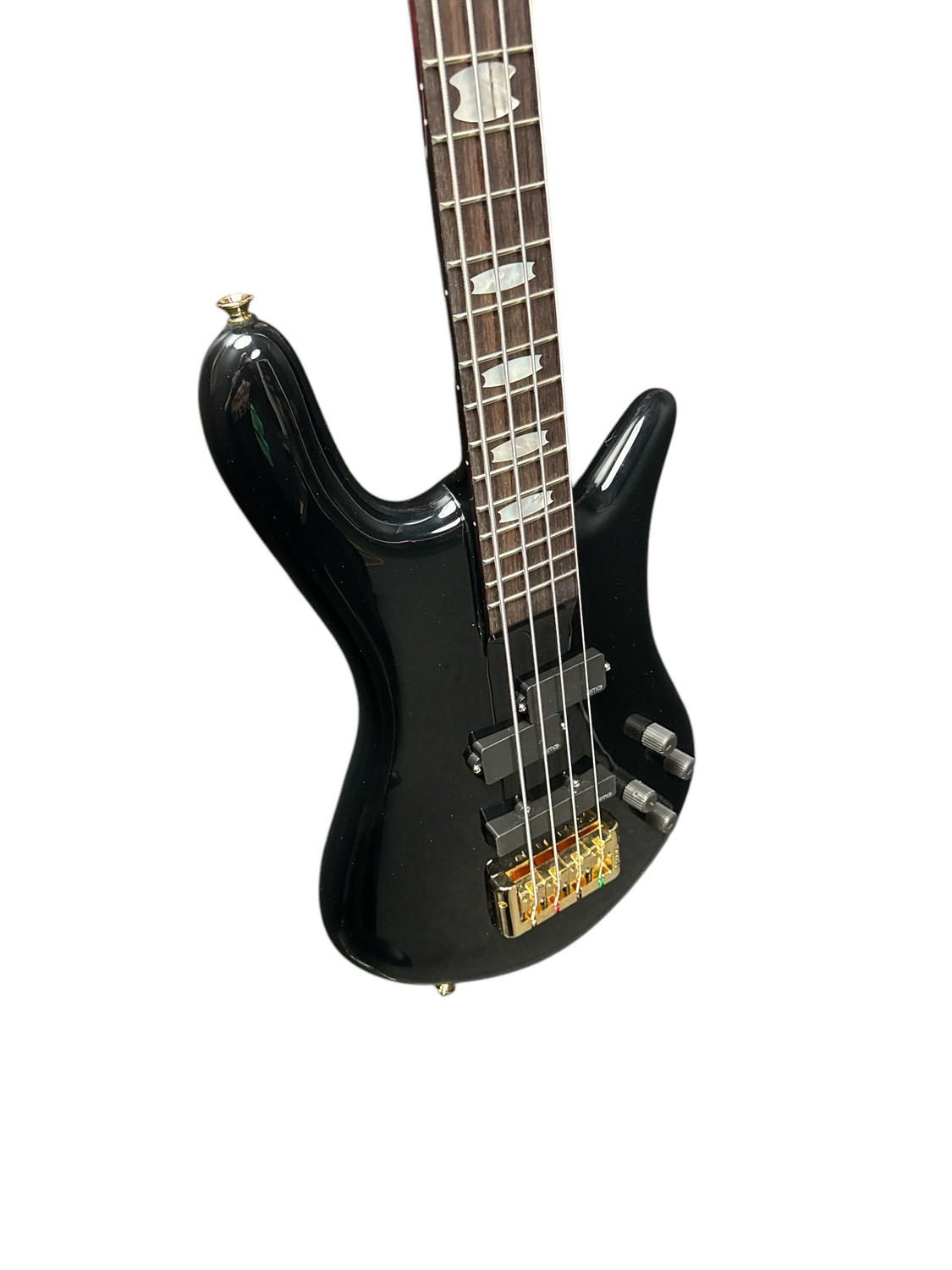Spector Euro 4 Classic, Black Gloss / Rosewood and EMG's 8.3 LBS