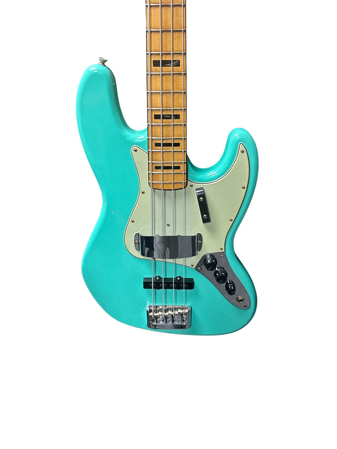 Fender Custom Shop 1964 Journeyman Jazz Bass Faded Seafoam Green