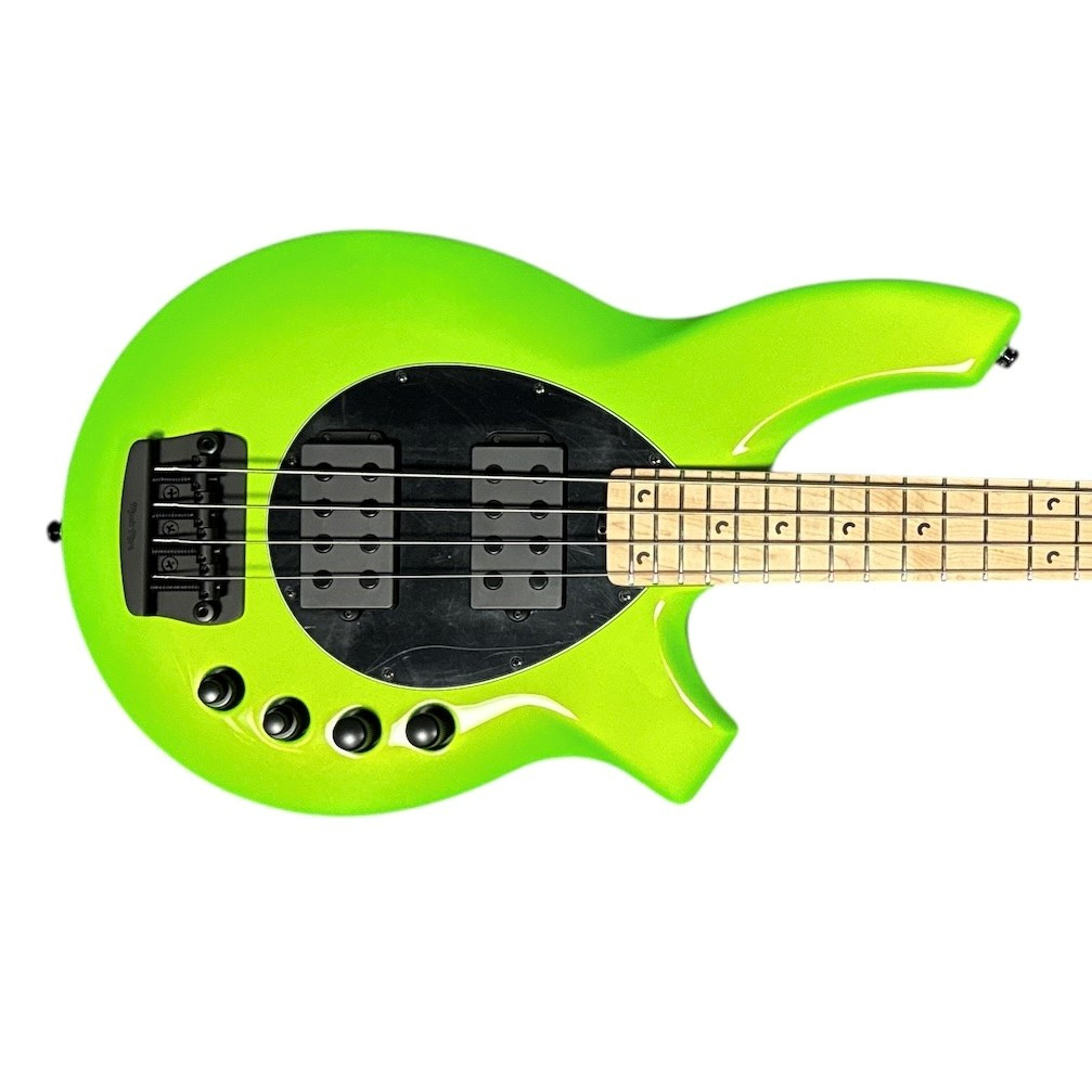 MUSICMAN  BONGO H ベース Ernie Ball Music Man Bongo 4 String HH, Mantis Green / Maple *IN