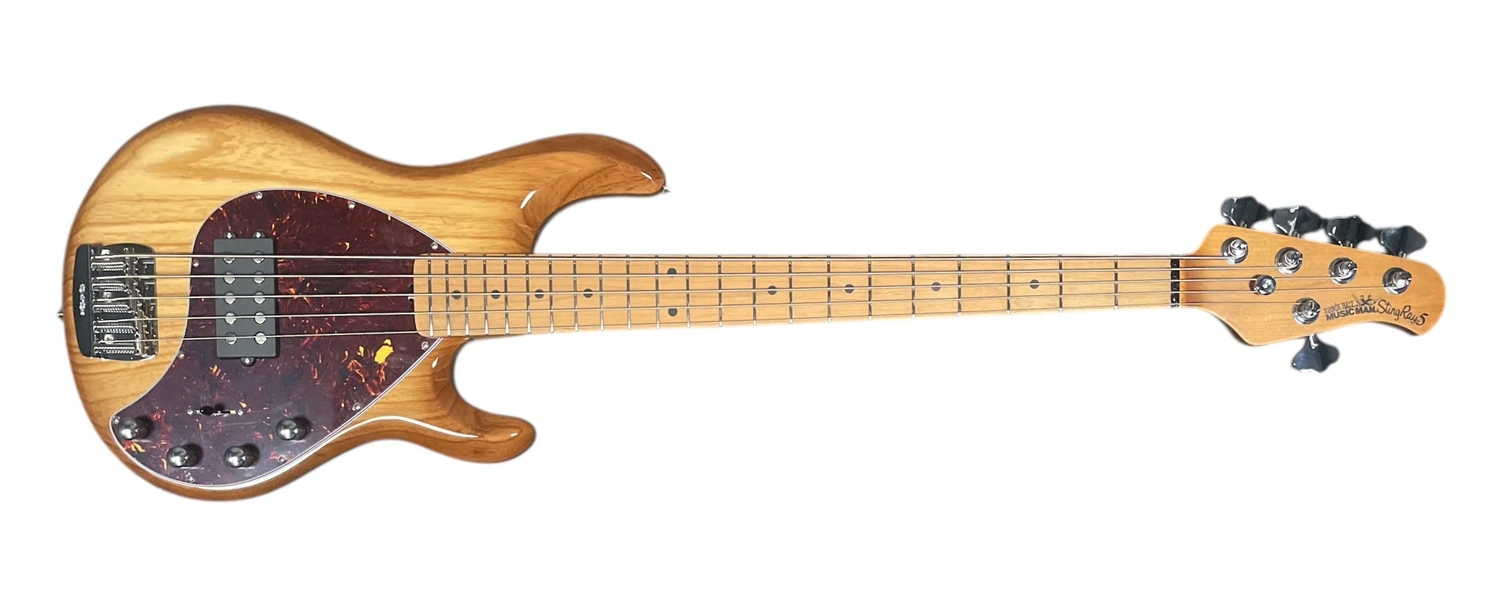Ernie Ball Music Man StingRay 5 H Special, Hot Honey / Roasted