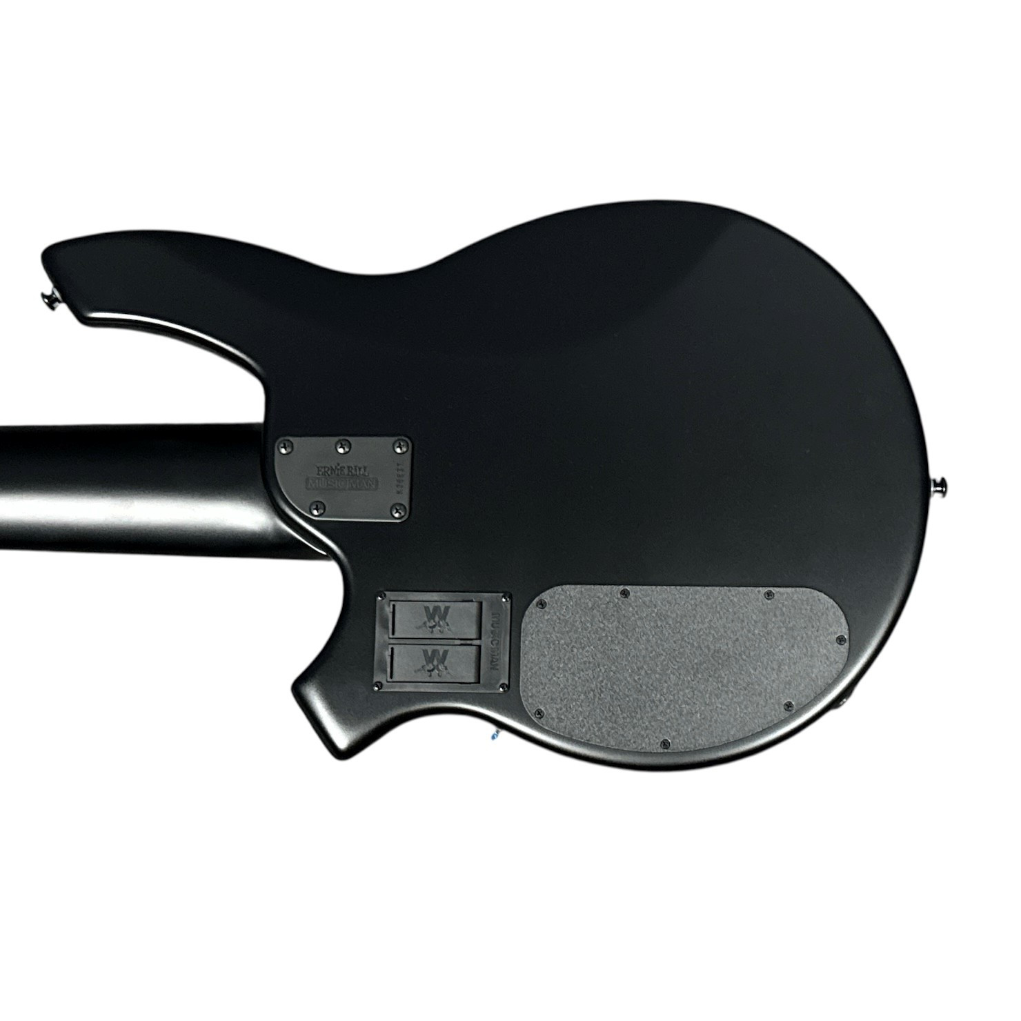 Ernie Ball Music Man Bongo 6 HH, Stealth Black/ Ebony *IN STOCK*
