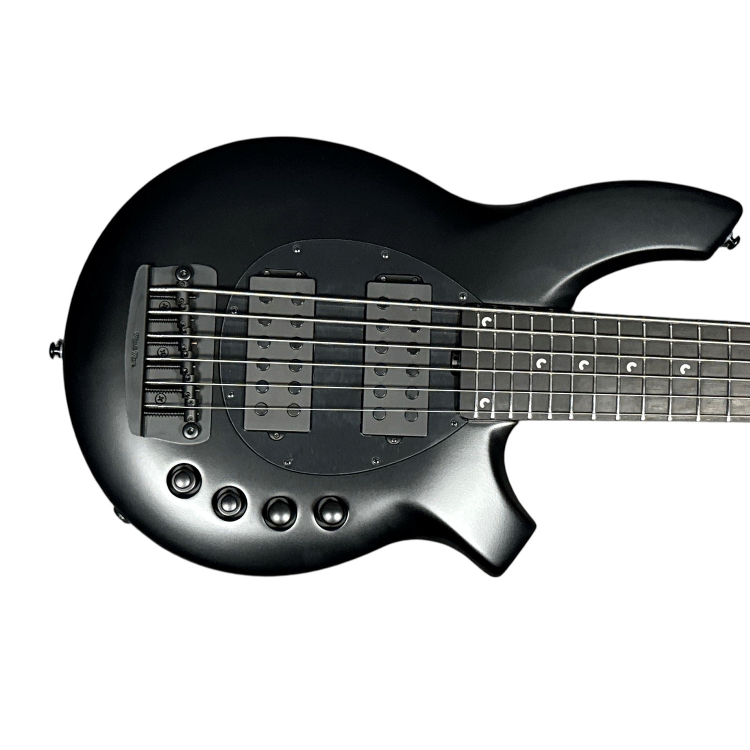 ベース MUSICMAN Bongo 6 HS (Black) '16 Ernie Ball Music Man Bongo 6 HH, Stealth Black/ Ebony *IN STOCK*
