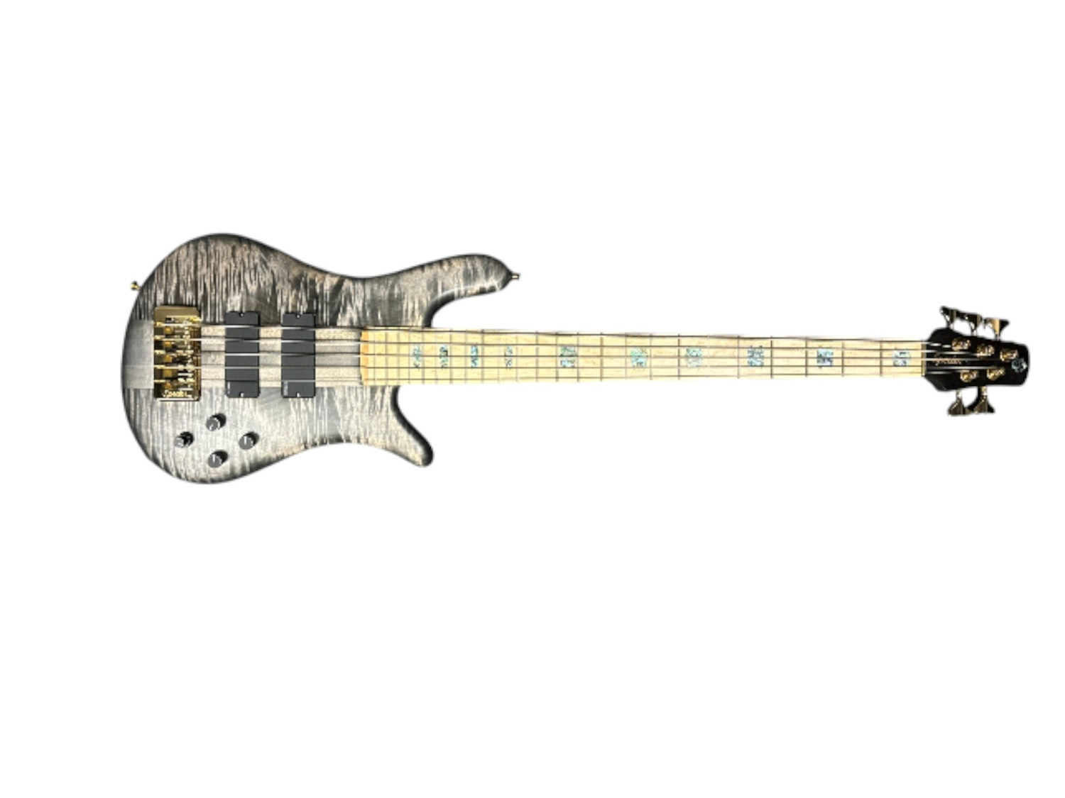Spector USA NS-5XL, Super Faded Black Oil w/ BEM and Haz-Lab