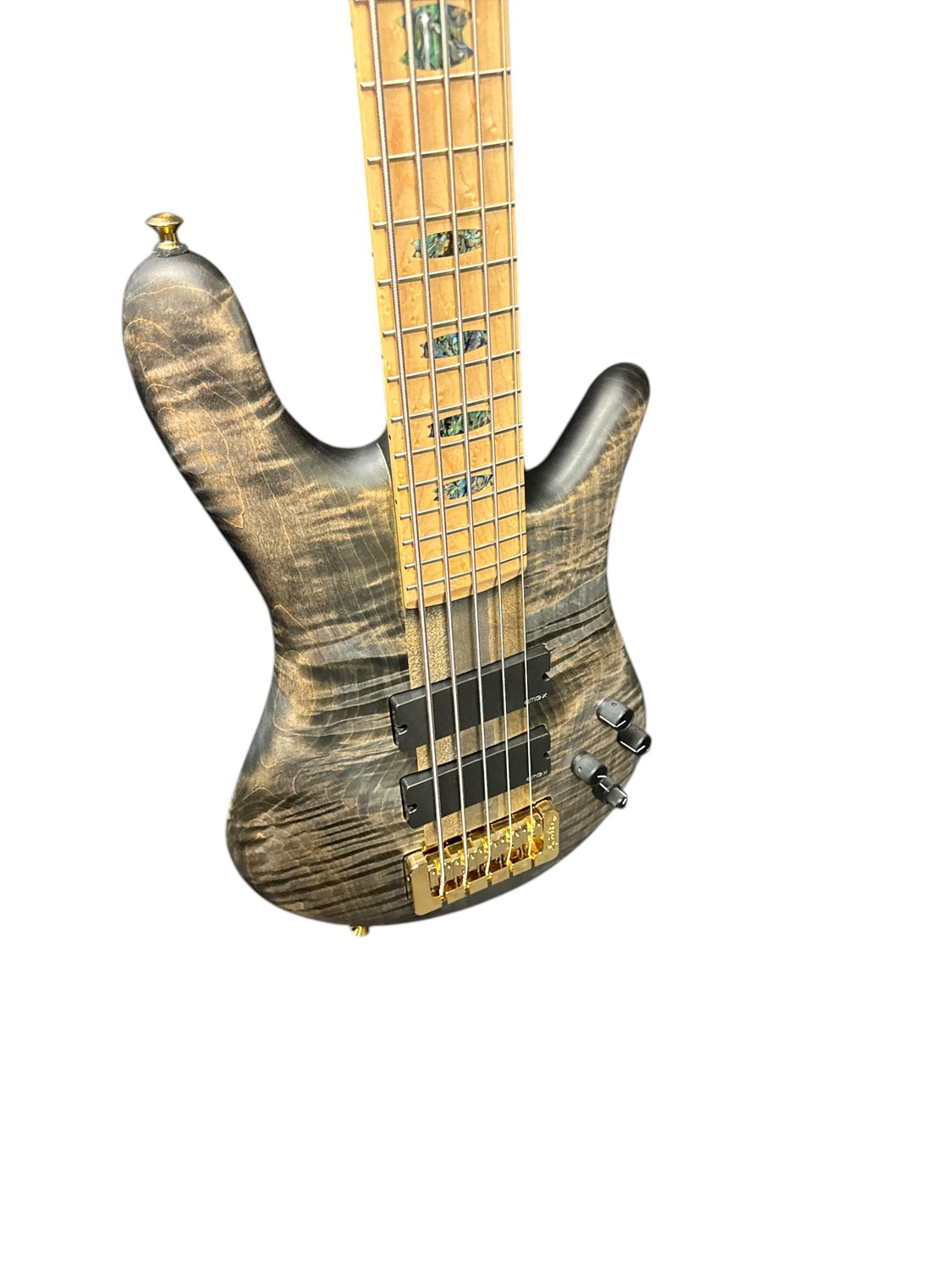 Spector USA NS-5XL, Super Faded Black Oil w/ BEM and Haz-Lab
