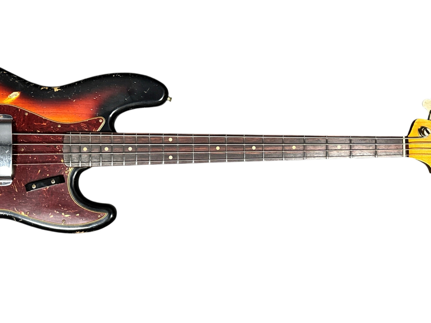 Fender Custom Shop Time Machine Heavy Relic 1961 Jazz Bass, Faded