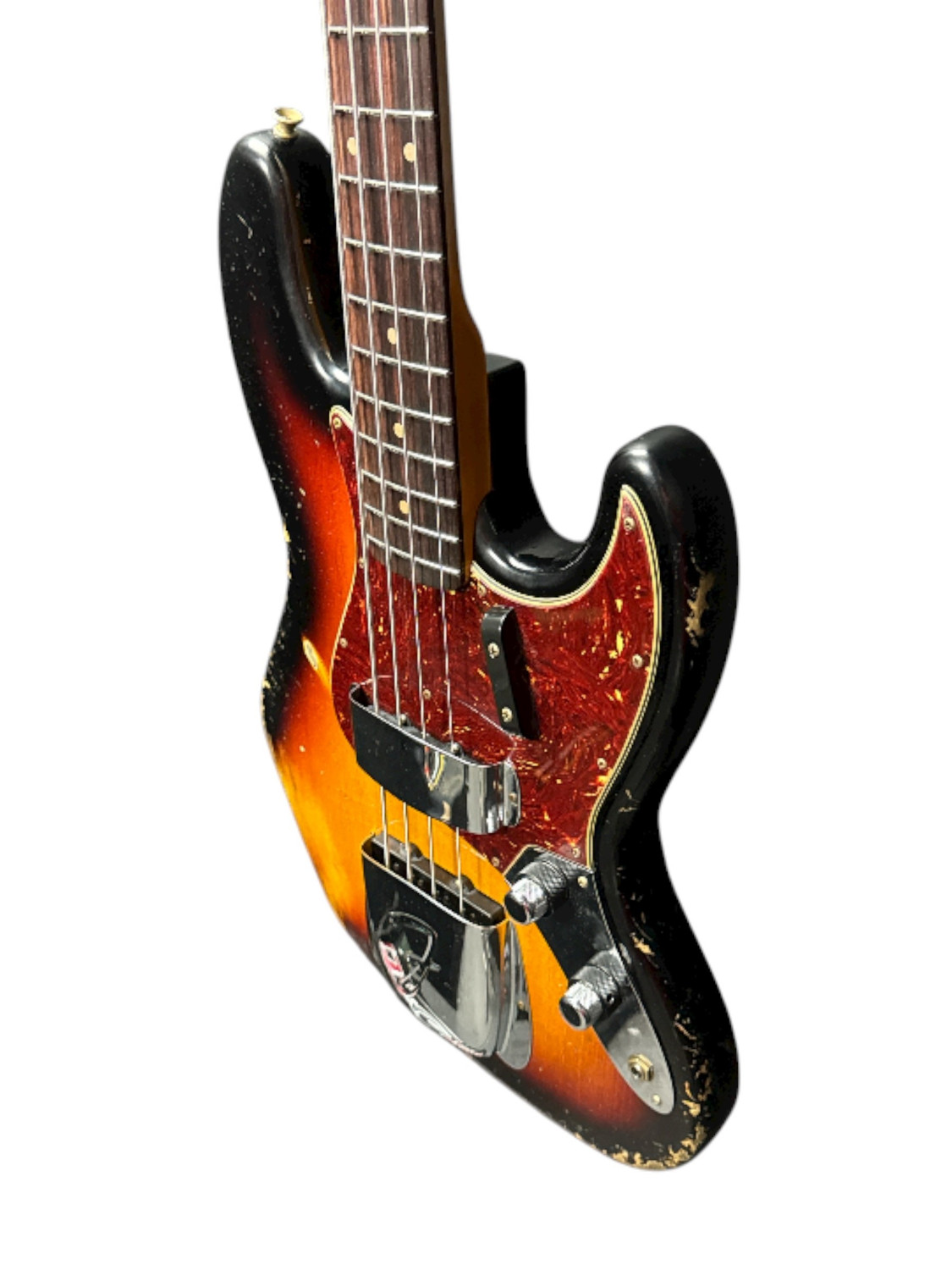 Fender Custom Shop Time Machine Heavy Relic 1961 Jazz Bass, Faded