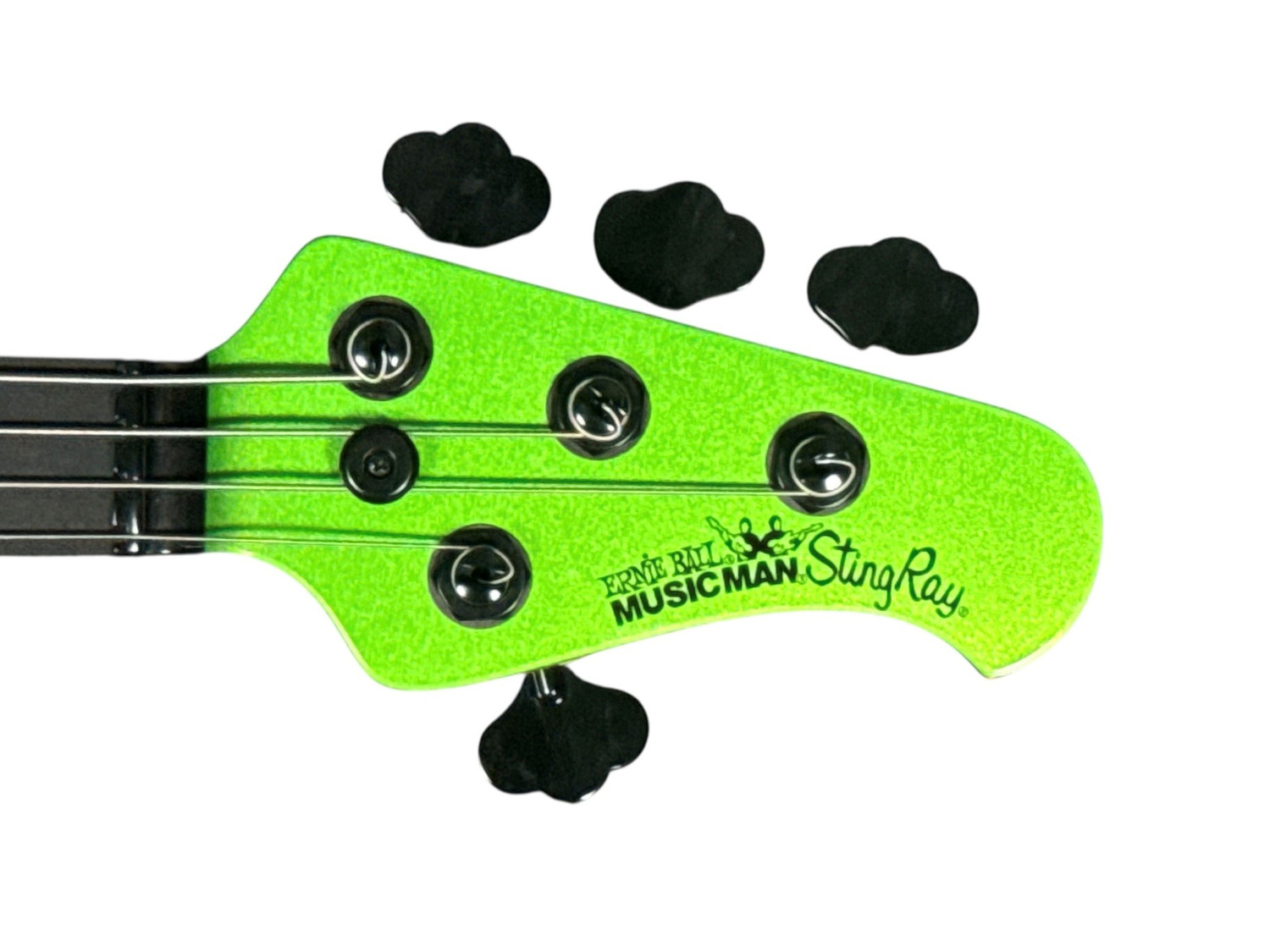 Ernie Ball Music Man StingRay 4 Special Kiwi Green/Ebony 9 LBS *IN