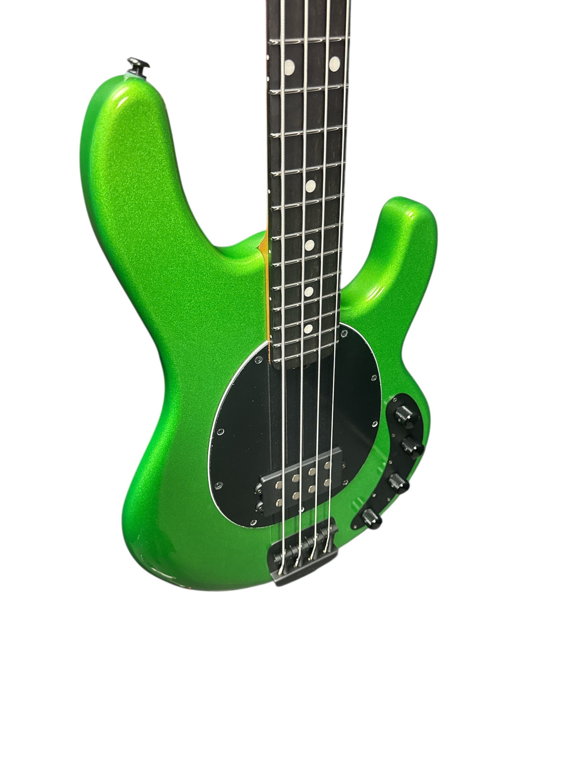 Ernie Ball Music Man StingRay 4 Special Kiwi Green/Ebony 9 LBS *IN