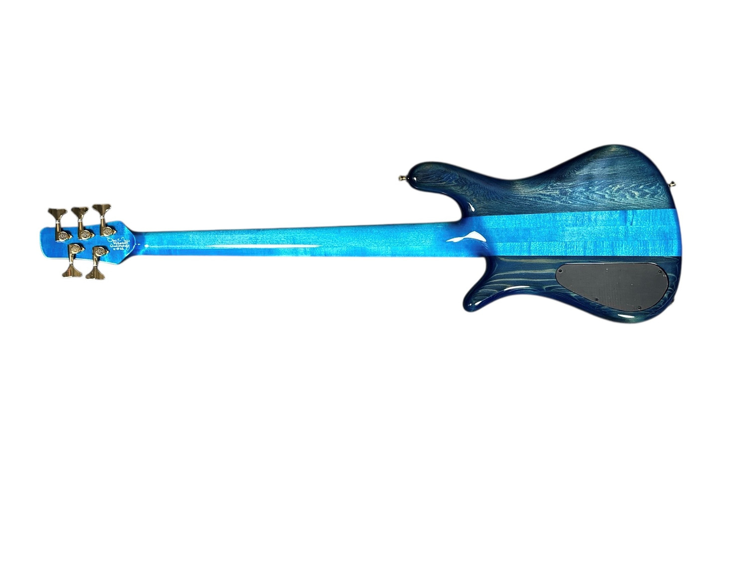 Spector USA NS-5XL, Bahama Blue w/ Pau Ferro and HAZ-LAB Preamp