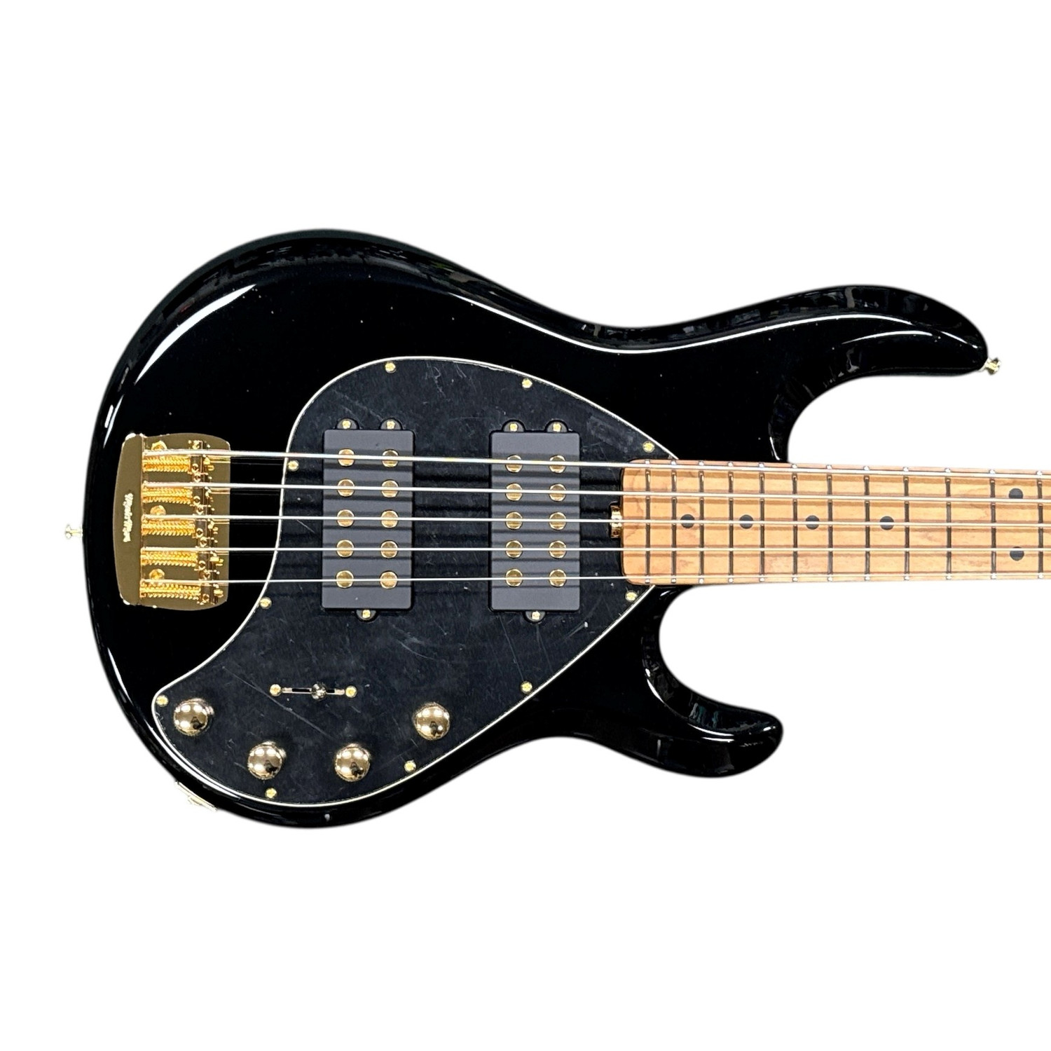 【新品同様・レア】MUSIC MAN StingRay Special エボニー Ernie Ball Music Man StingRay 5HH Special, Jackpot / Roasted Maple