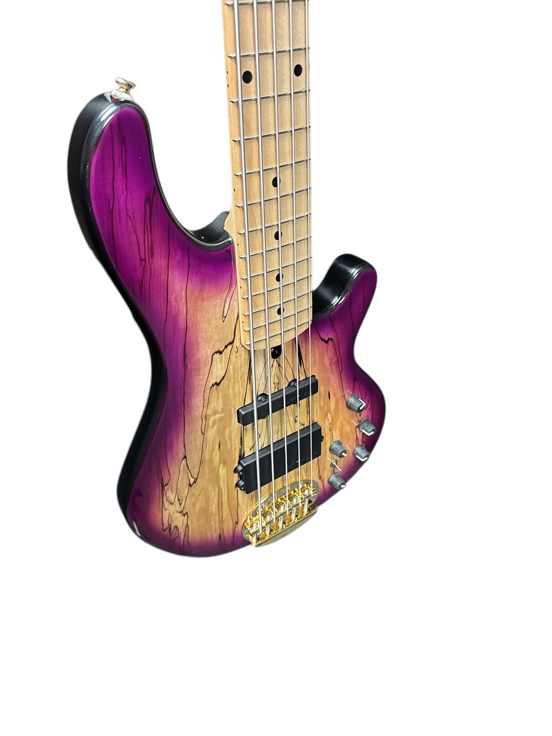 Ka-Lin ストラトタイプ Lakland Skyline 55-02 Custom, Spalt Violet Burst / Maple 9.5 LBS