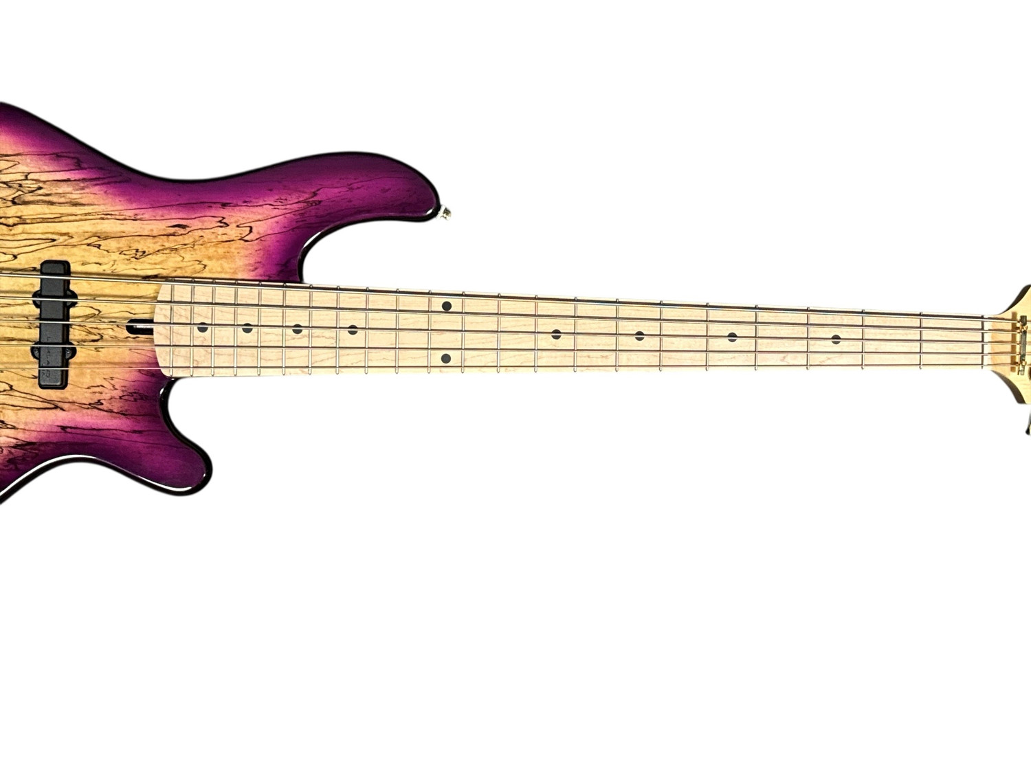 Lakland Skyline 55-02 Custom, Spalt Violet Burst / Maple 9.4 LBS