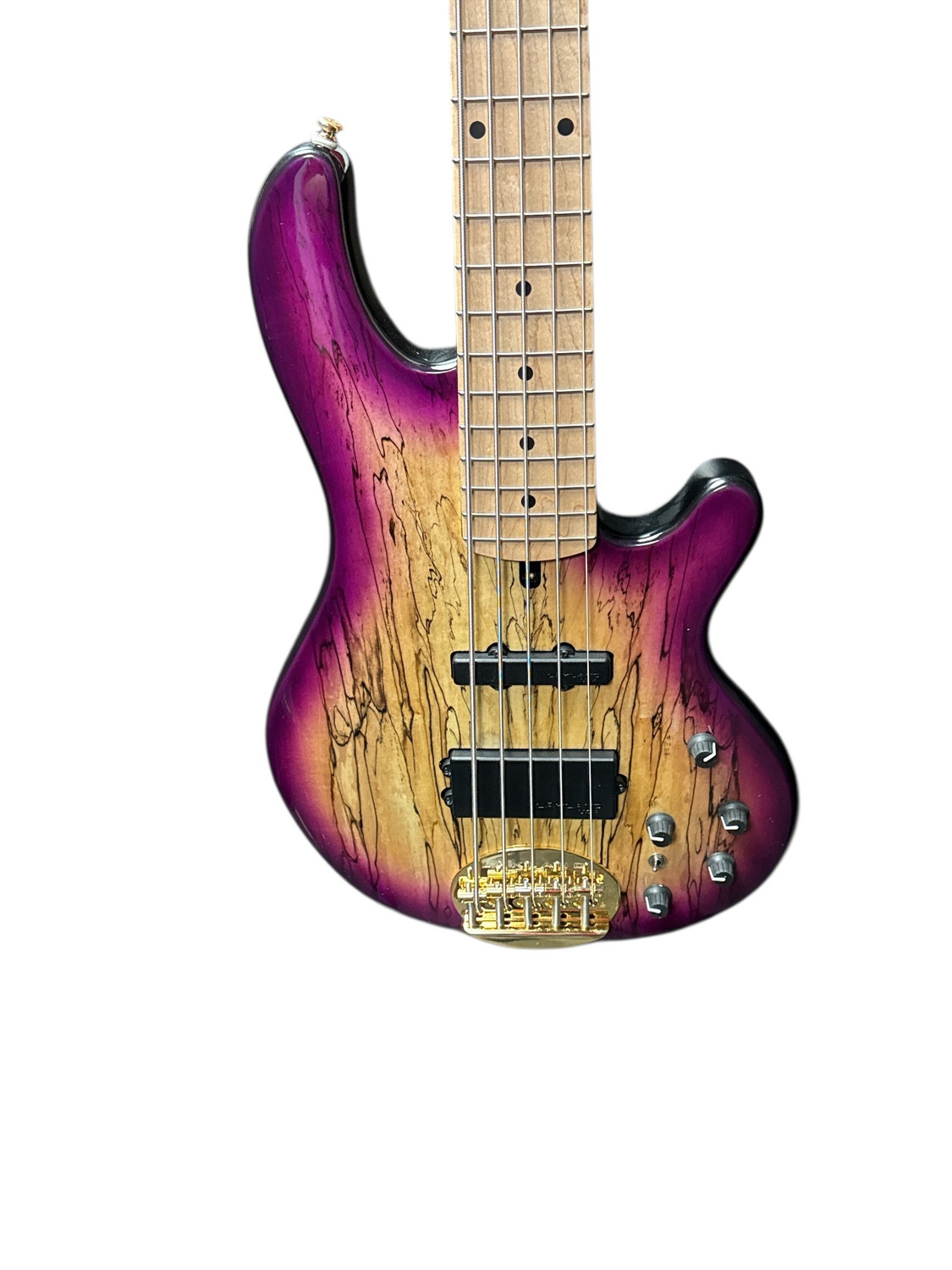 Lakland Skyline 55-02 Custom, Spalt Violet Burst / Maple 9.4 LBS