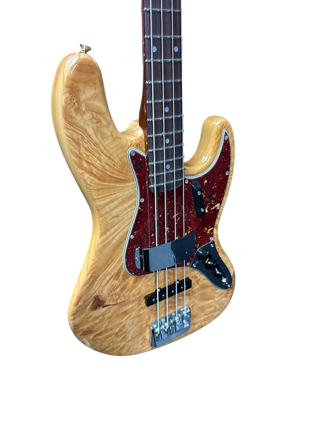Fender Custom Shop NOS Artisan Jazz Bass, Flame Maple Burl