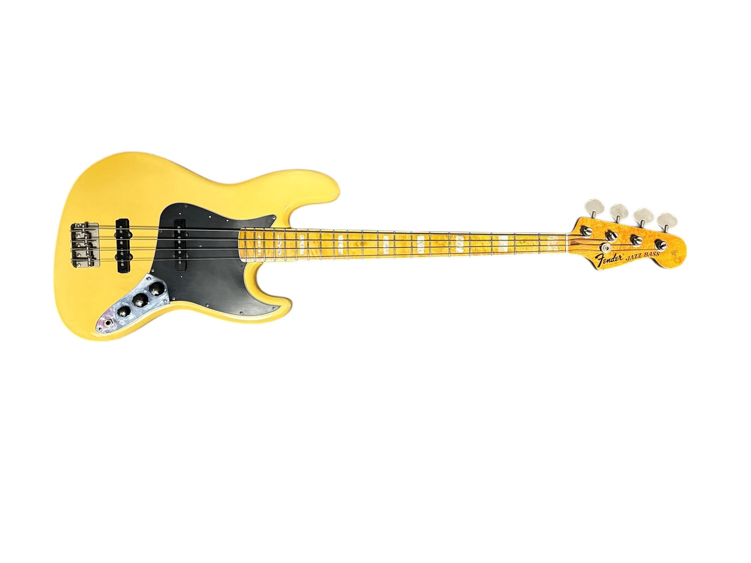 Fender Jazz Bass, 1974 Olympic White/Maple *RARE* From BEAVER