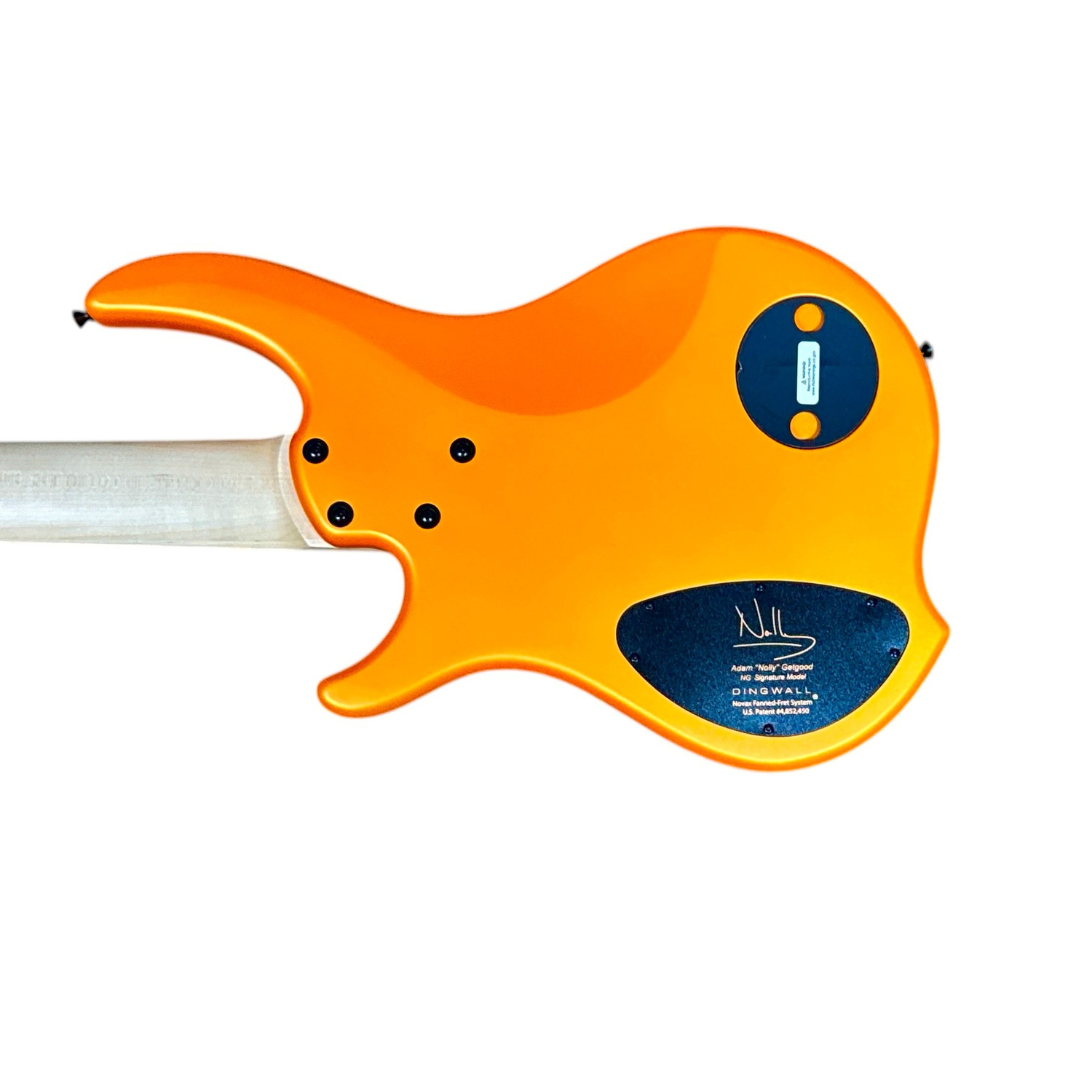 Dingwall NG-3 (5), Lamborghini Orange/ Maple 9.2 LBS RARE*IN STOCK**