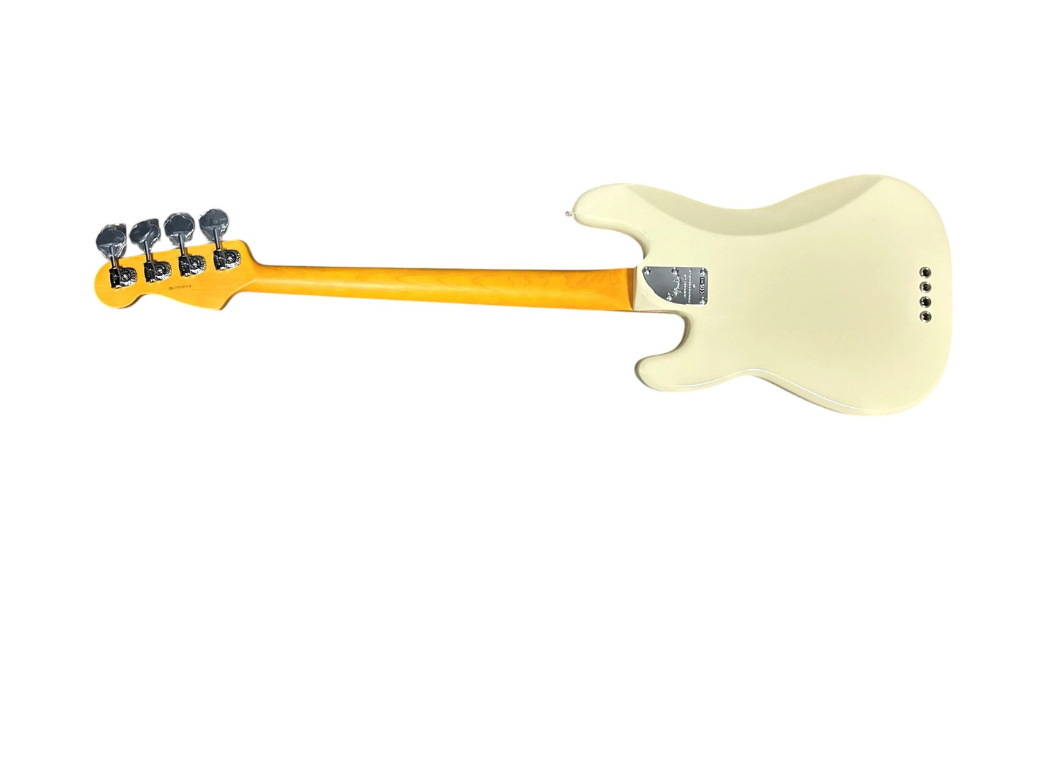Fender Am Pro II precision Bassレフティ Fender AM Pro II Precision, Olympic White / Maple *IN STOCK*