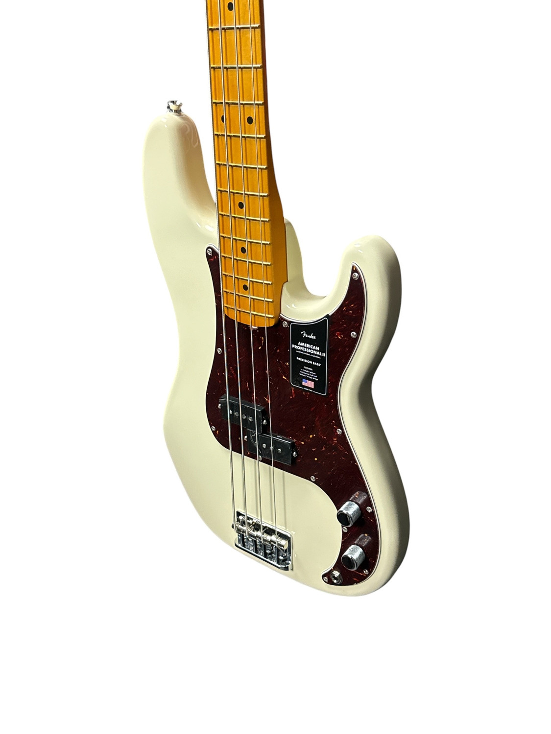 Fender AM Pro II Precision, Olympic White / Maple *IN STOCK*