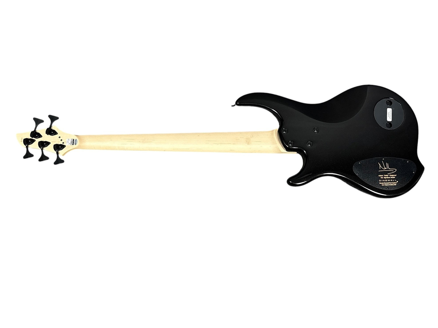 Dingwall NG-3 (5), Black Metallic Gloss / Maple 9.2 LBS *IN STOCK***