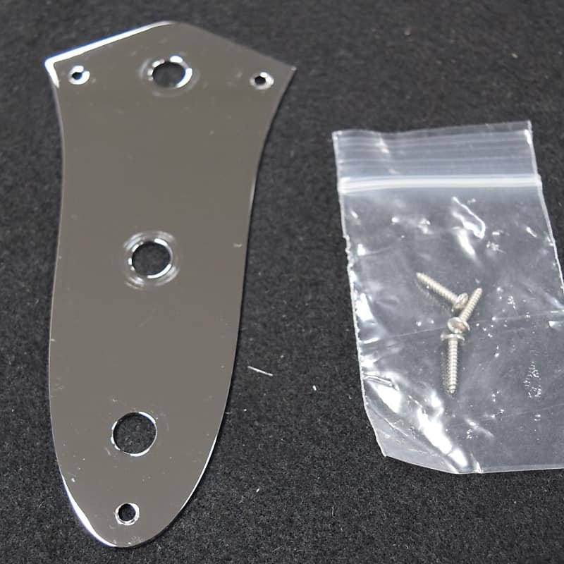 Fender フェンダー パーツ JAZZ BASS CONTROL PLATES (4-HOLE) CHROME 2mvetro full__91836.1618860829.jpg?c=1