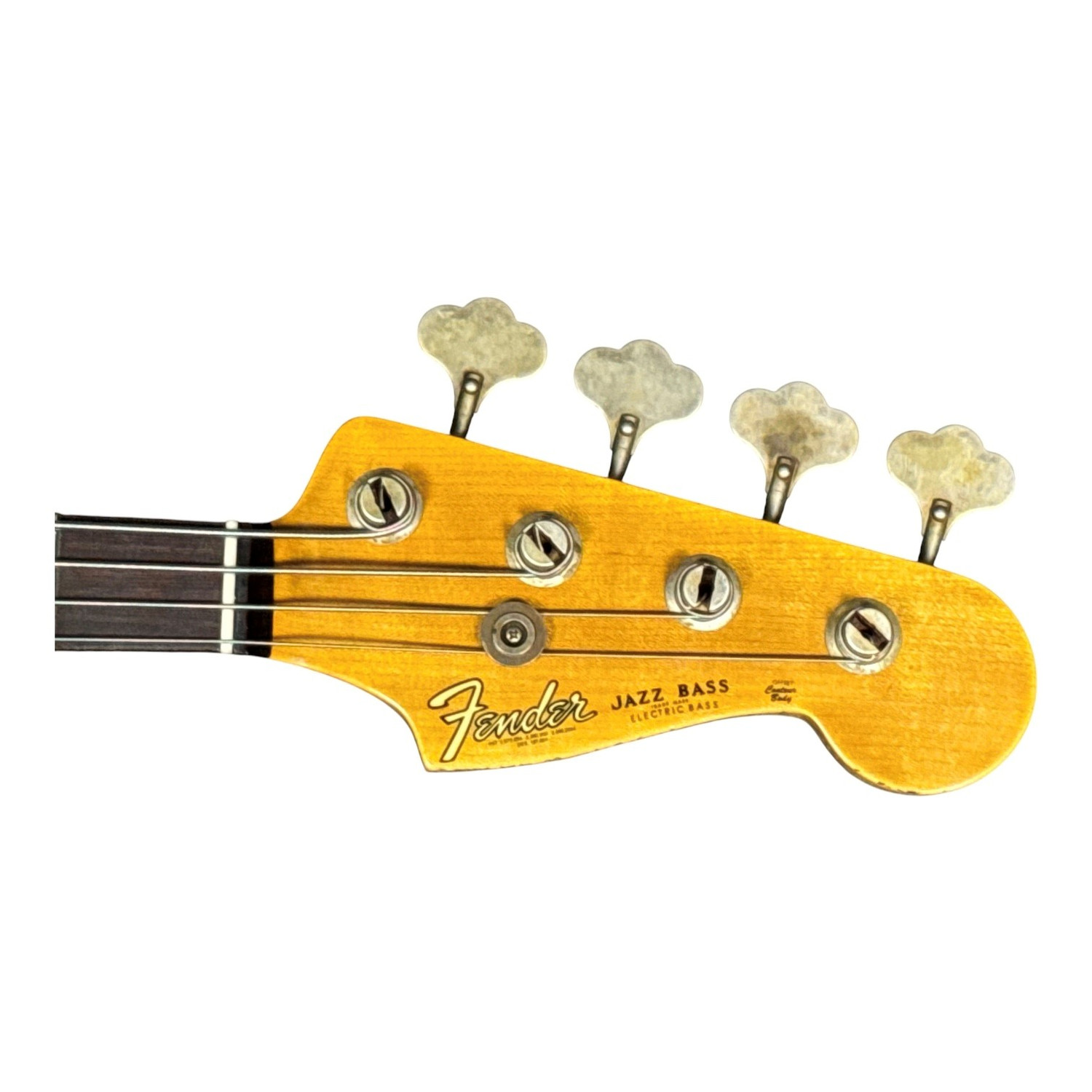 Fender Custom Shop Heavy Relic 1961 Jazz Bass, Faded Bleached 3TSB