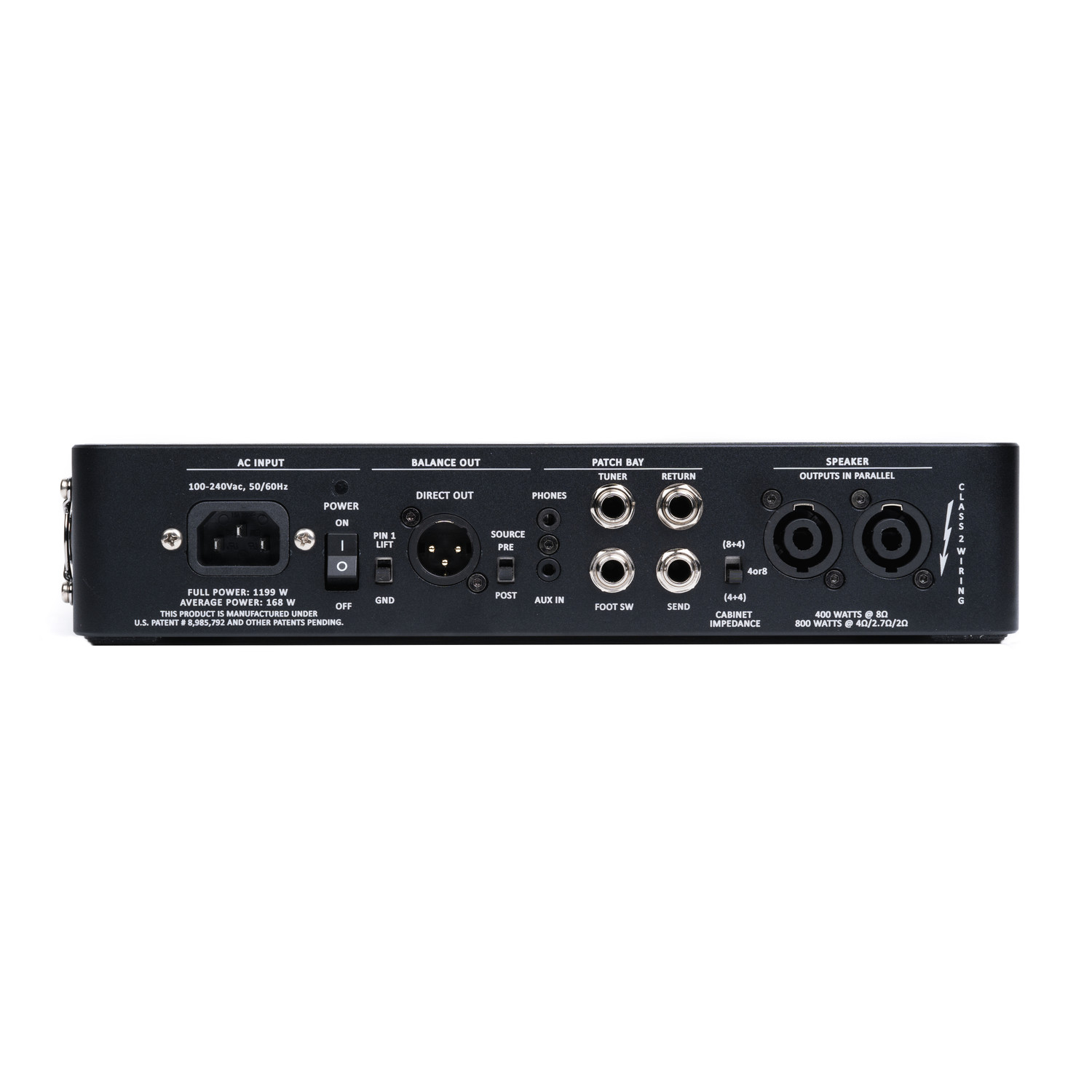 Gallien-Krueger Fusion 800-S (800 Watt) Bass Amp - Bass Central