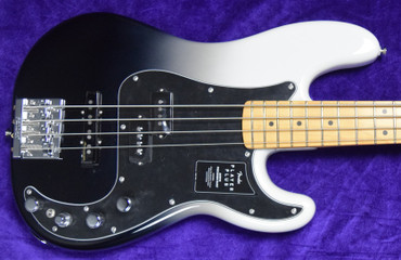 Fender Player Plus Precision, Silver Smoke / Maple 4 String Bass At Bass Central