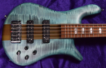 Spector Euro 5 RST, Turquoise Tide w/ Roasted Maple *7.5 Lbs.!