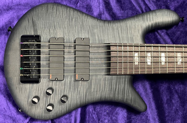 Spector Euro 6LX, Matte Black Stain / Rosewood