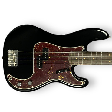 Fender AM Vintage II 1960 P-Bass, Gloss Black w/ Rosewood