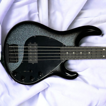 Ernie Ball Music Man StingRay 5 Special, Smoked Chrome / Ebony.