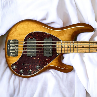 Ernie Ball Music Man StingRay 5 HH Special, Hot Honey / Roasted Maple *On Order, ETA Sept. 2024