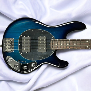 Ernie Ball StingRay 4 HH Special, Pacific Blueburst / Rosewood