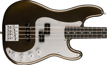 Fender American Ultra II P-Bass, Texas Tea / Ebony 4 String Bass At Bass Central