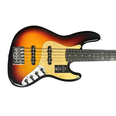 Fender American Ultra II Jazz Bass (5), Ultraburst / Ebony 5 String Bass At Bass Central