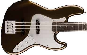 Fender American Ultra II Jazz Bass, Texas Tea / Ebony 4 String Bass At Bass Central
